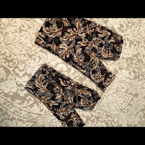 Mommy and me Agnes & Dora leggings.